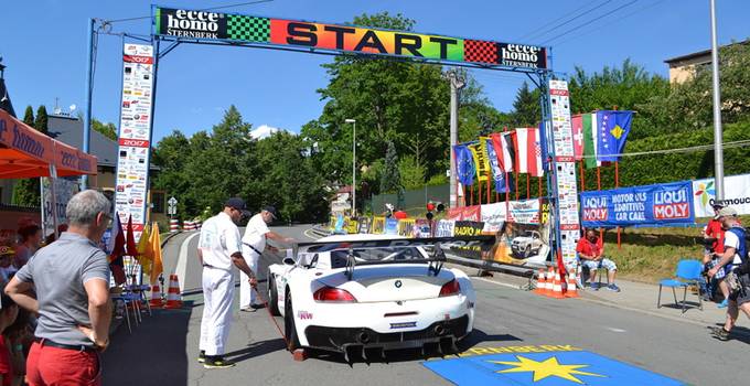 Šenkýř Motorsport se Z4 GT3 vítězem skupiny GT při závodě Mistrovství Evropy do vrchu na Ecce Homo