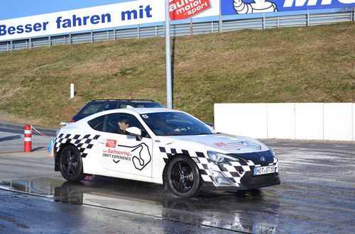 Sachsenring - kurz driftování 25.2.2018