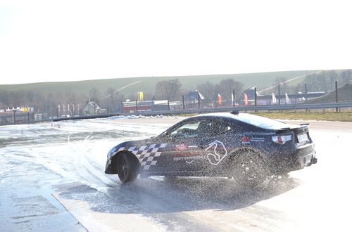 Sachsenring - kurz driftování 25.2.2018