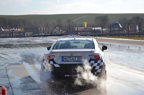 Sachsenring - kurz driftování 25.2.2018