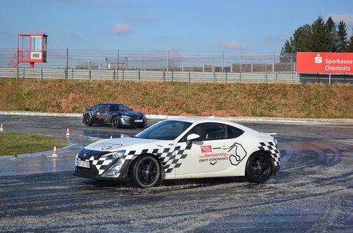 Sachsenring - kurz driftování 25.2.2018