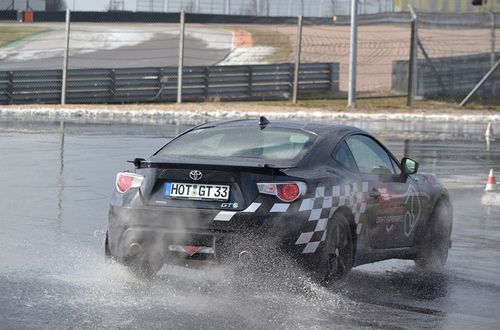 Sachsenring - kurz driftování 26.2.2018