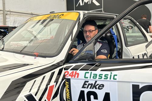 První seznámení s autem M3 E30 2,3l Gr.A - Tomáš Erdélyi | ADAC 24h Nürburgring 2025 - 3h Classic 18.-22.05.2025