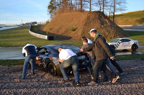 Sachsenring 15.12 (26) | Kurz driftování Sachsenring 10.12.2015