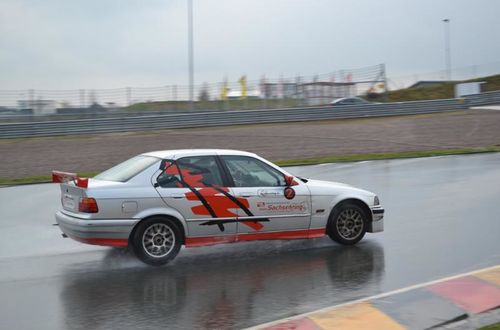 Sachsenring 24.3.2014 kurz driftování