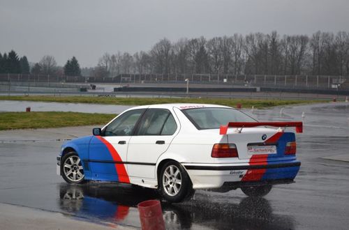 Sachsenring 24.3.2014 kurz driftování