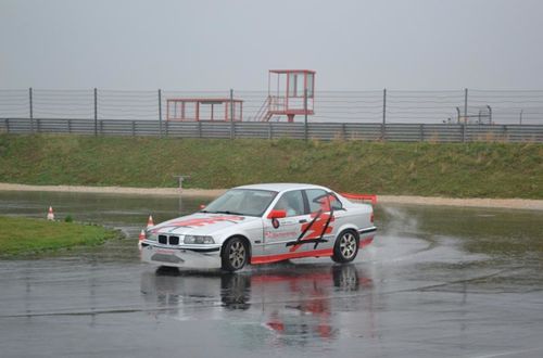 Sachsenring 24.3.2014 kurz driftování