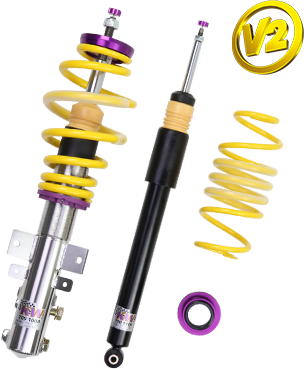 KW Coilover kit Variant 2 inox ( incl. deactivation for electronic damper)