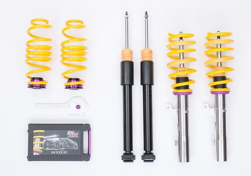 KW Coilover kit Variant 2 inox ( incl. deactivation for electronic damper) - Galerie #3