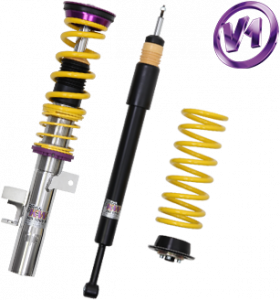 KW Coilover kit Variant 1 inox ( incl. deactivation for electronic damper) - 55mm