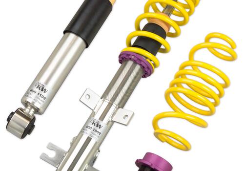 KW Coilover kit Variant 1 inox ( incl. deactivation for electronic damper) - Galerie #1