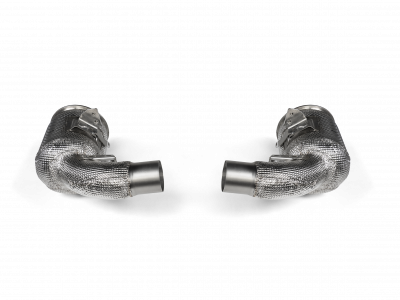 Link Pipe Set w Cat (SS) Akrapovič - cars with&without OPF/GPF