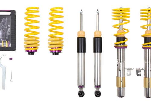 KW Coilover Variant 3 inox with cancellation kit for electronic damper control - Galerie #5