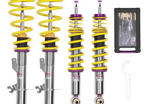 KW Coilover Variant 3 inox with cancellation kit for electronic damper control - Galerie #7
