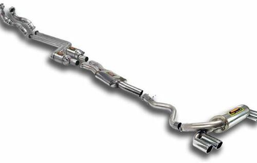 Front exhaust with Metallic catalytic converter Right + Left - Galerie #2