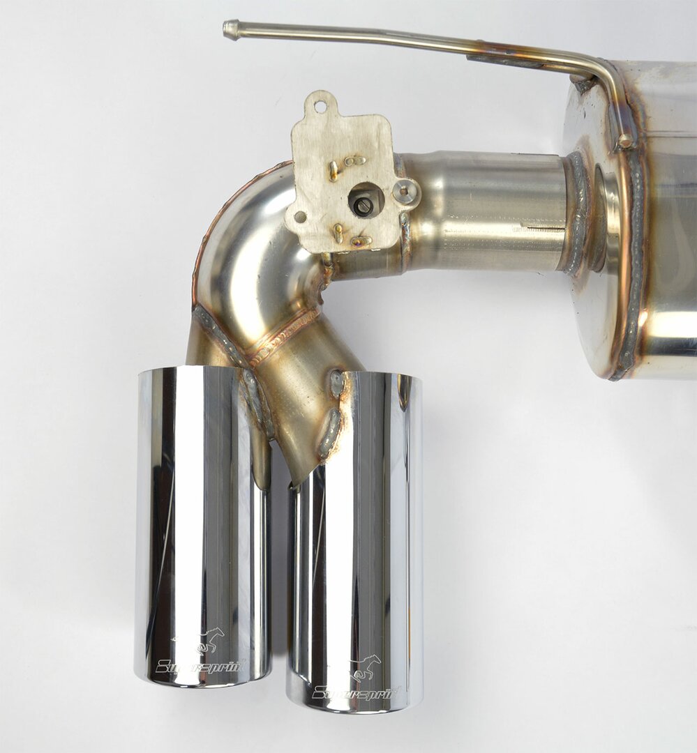 Technical information of Rear exhaust 2x80 with valve / chrom - Další #