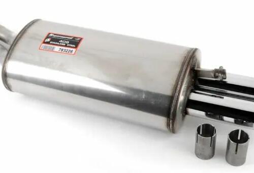 Rear exhaust 2x70 chrom Supersprint - Galerie #1