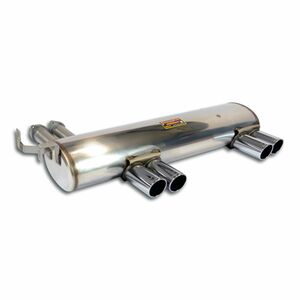 Rear exhaust 2x80 chrom Supersprint  STRADALE