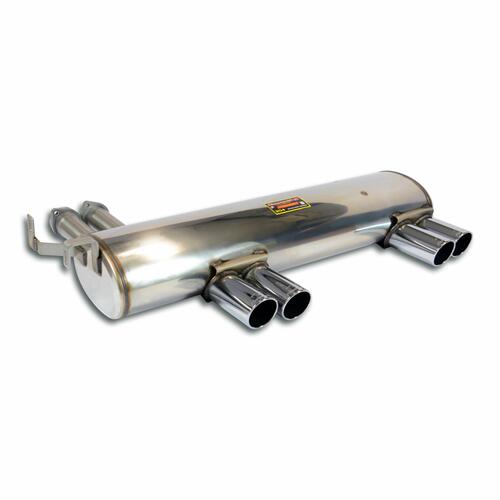 Rear exhaust 2x80 chrom Supersprint  STRADALE