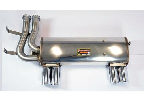 Rear exhaust 2x80 chrom Supersprint  Sport - Galerie #5