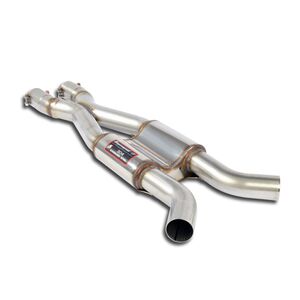 Middle silencer Supersprint with X-pipe