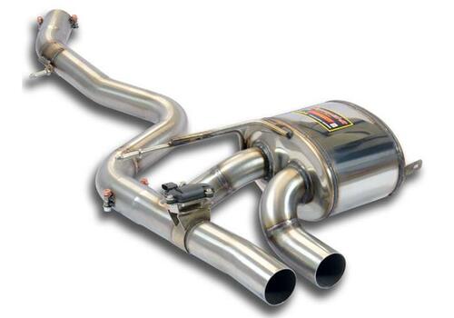Rear exhaust Supersprint with valve LEFT - Galerie #1
