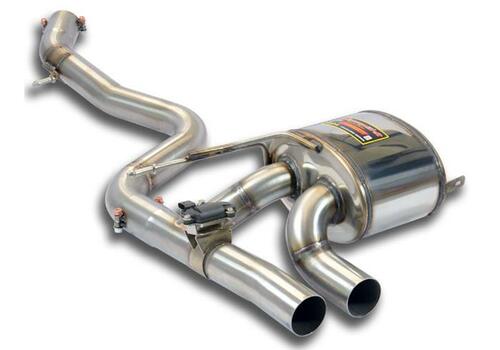 Rear exhaust Supersprint with valve LEFT - Galerie #1