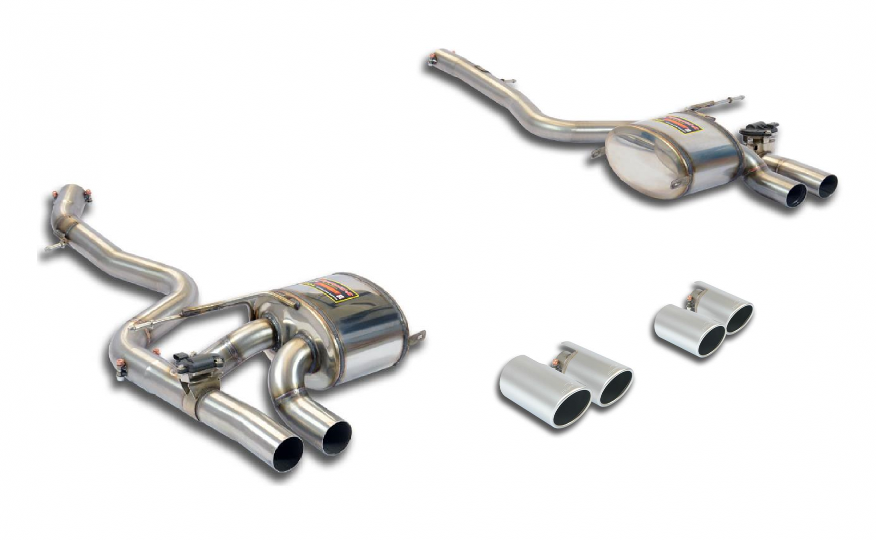 Technical information of Rear exhaust Supersprint with valve LEFT - Další #