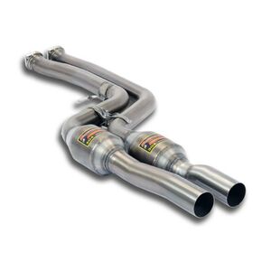 Front exhaust with Metallic catalytic converter Right + Left