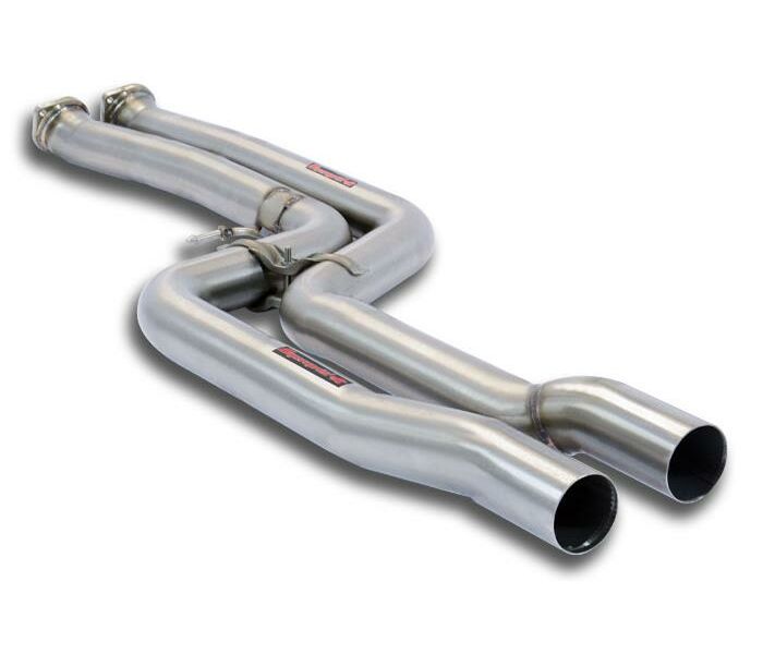 Front exhaust without Metallic catalytic converter Right + Left