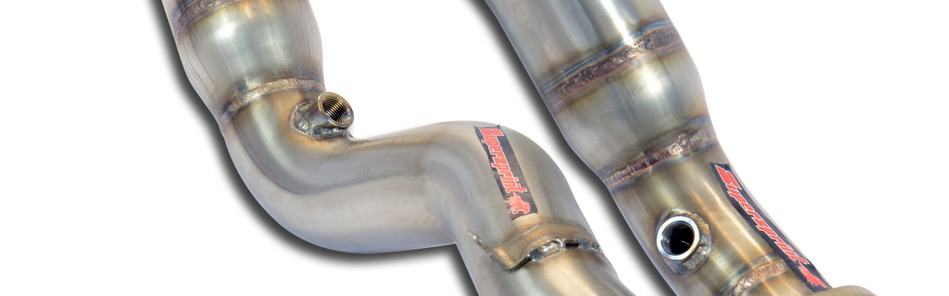 Downpipe without catalysts Supersprint