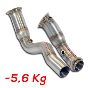 Downpipe without catalysts Supersprint