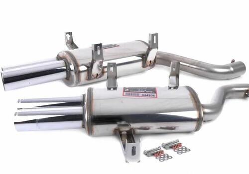 Rear exhaust Supersprint Racing LEFT 2x70mm - Galerie #1