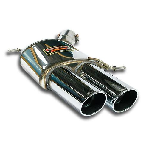 Rear exhaust Supersprint left 2X100mm