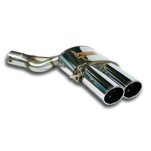 Rear exhaust Supersprint right 2X100mm