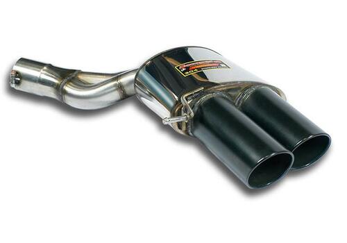 Rear exhaust Supersprint Racing Black left 2X100mm - Galerie #2