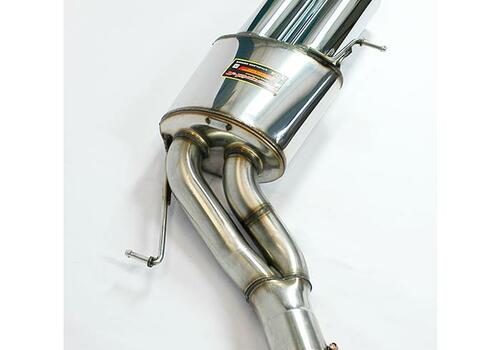 Rear exhaust Supersprint right 2X100mm - Galerie #1