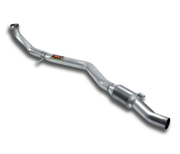 Front pipe with catalytic Supersprint left