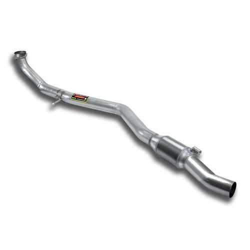 Front pipe with catalytic Supersprint left