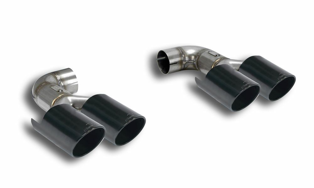 Endpipe kit Supersprint black 4X90mm