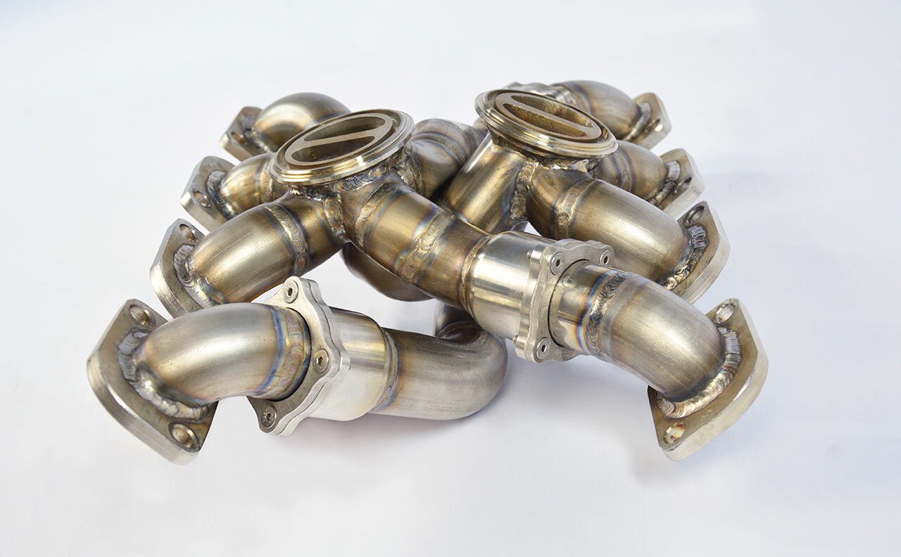 Technical information of Manifold Right + Left STEEL 310S for OEM turbo charger - Další #
