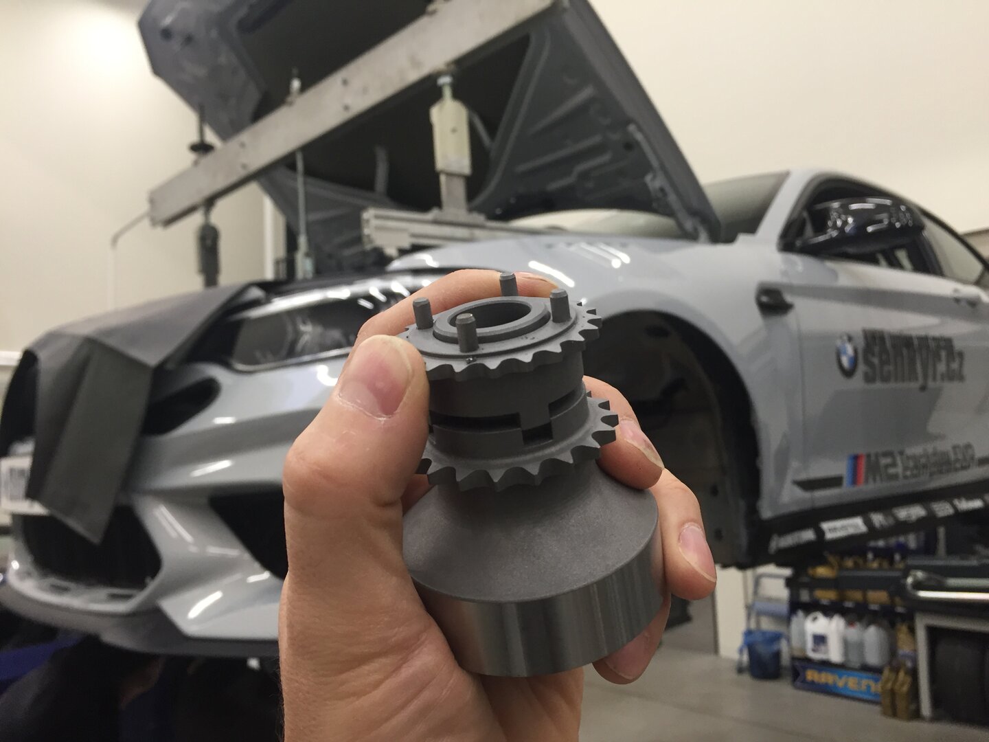 Crank hub fix with 4 pins enk Motorsport