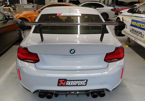 Rear carbon trunk lid GTS with M240i style rear wing - Galerie #2