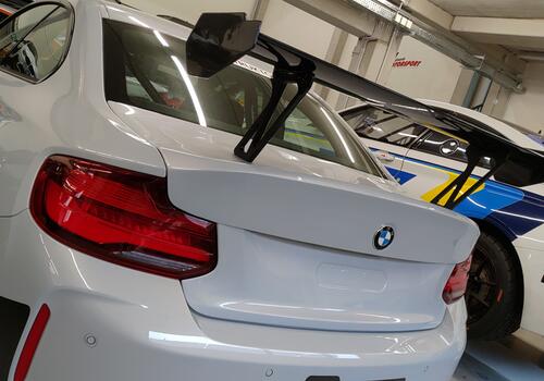 Rear carbon trunk lid GTS with M240i style rear wing - Galerie #3