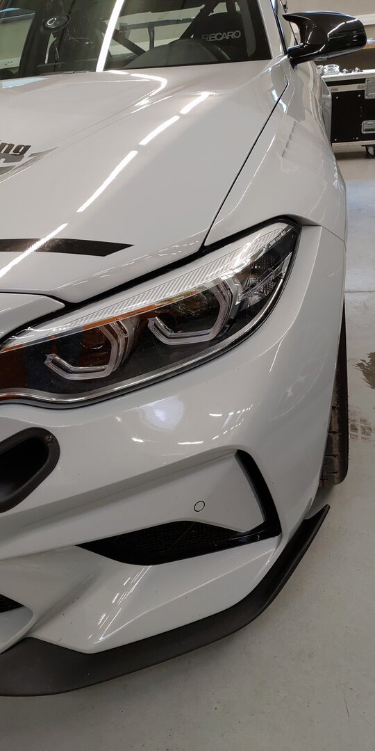 Přední spoiler  BMW M2 CS Racing - instalace k sériovému přednímu nárazníku je v následujících kategoriích - Další #