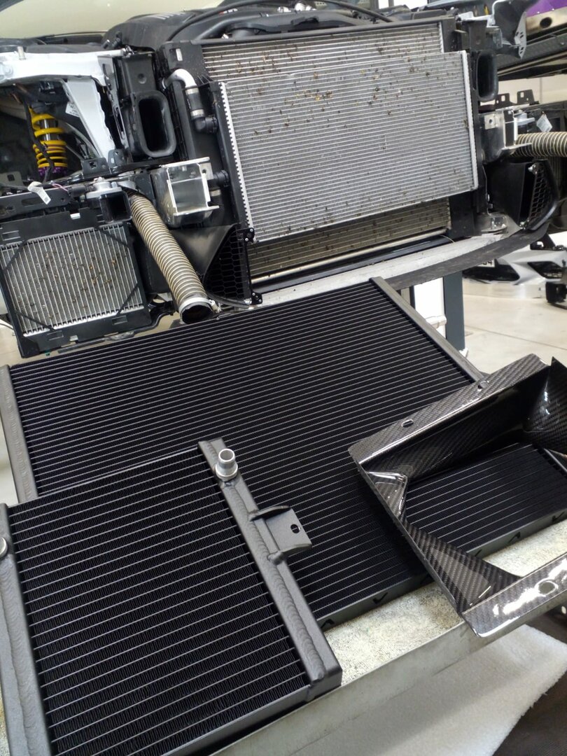 Radiator Kit BMW F87 M2 Competition/ M3 F80 / M4 F82 S55 | Šenkýř Motorsport