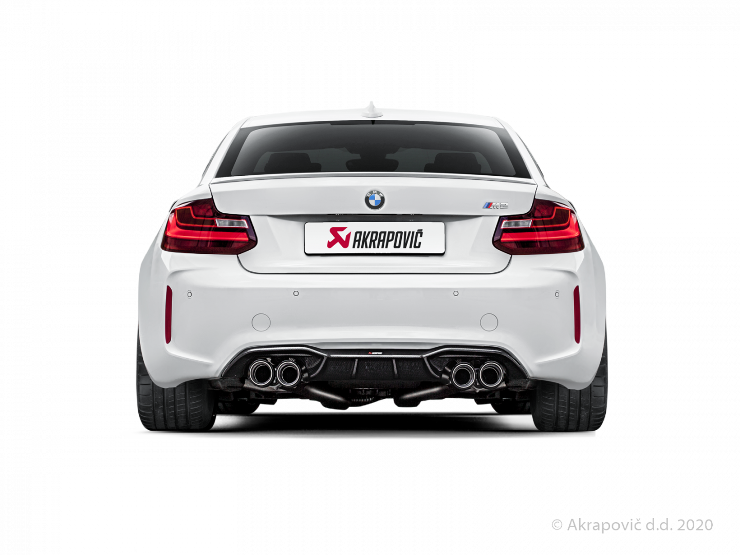 Technical information of Rear Carbon Fiber Diffuser - High Gloss Akrapovič - cars with&without OPF/GPF - Další #