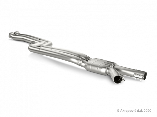 Evolution Link pipe set (Titanium) Akrapovič - cars without OPF/GPF