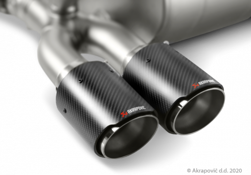 Tail pipe set (Carbon) Akrapovič - cars without OPF/GPF - Galerie #3