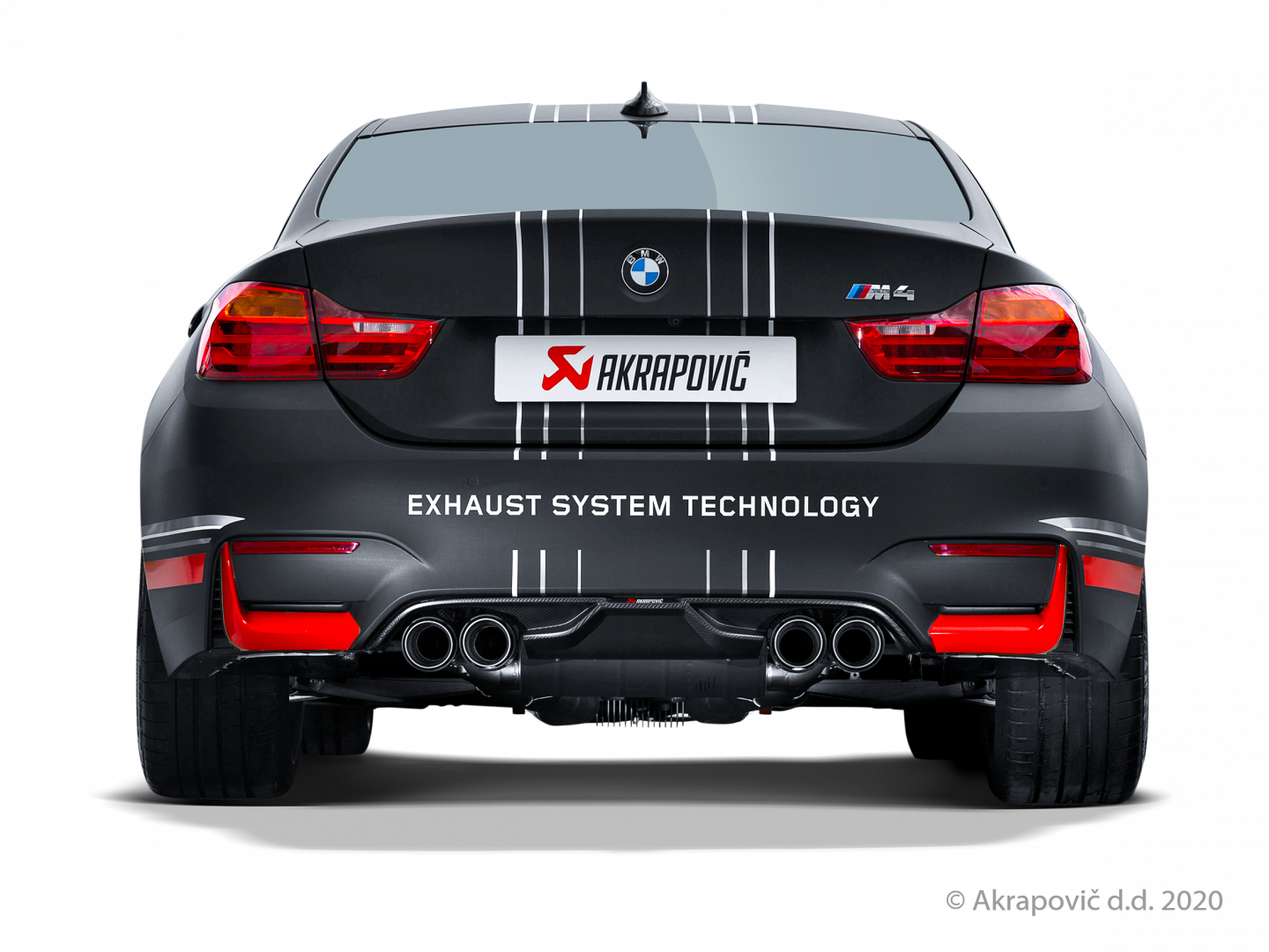 Technical information of Rear Carbon Fiber Diffuser Akrapovič - cars with&without OPF/GPF - Další #